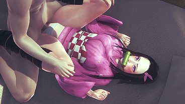 Nezuko Kamado is very Horny today - Demon Slayer Hentai Parody