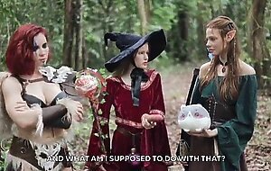 Porno d&d world - sweetie fox, diana rider and arinafox in sex adventure