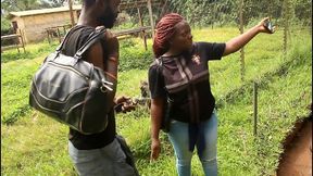 a public visit by tourists to cameroon during football matches that ends with a hot public fuck in the public parck in yaounde. hot public fuck in front of spectators