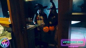 WifeBucket's Halloween Surprise: Wife on Camera