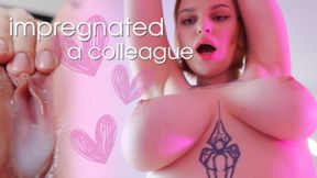 IMPREGNATION ROLEPLAY POV | DILDO RIDING & CREAMPIE