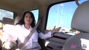 Tight shaved pussy satisfied with a long fat cock