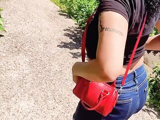 THE PARK EXPLORER Outside Exhibitionist Traveling Porn Star Solo Female