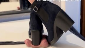 Boots Are Made for Walking - Cock Ball Trample