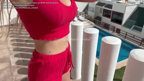 I get my pussy filled like a slut in my airbnb