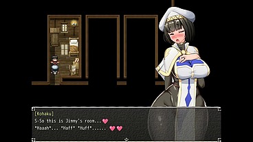 Nymphomania Priestess [ Cuckold Hentai game PornPlay ] Ep.3 the nun orgasm from her fisrt kiss