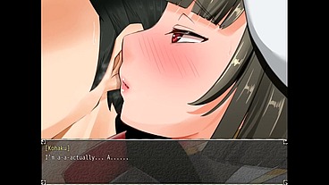 Nymphomania Priestess [ Cuckold Hentai game PornPlay ] Ep.3 the nun orgasm from her fisrt kiss