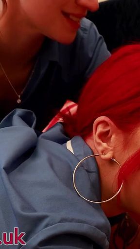 Nympho Nurse Greene Punishes Nurse Rouge