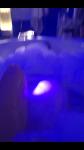 Masturbating