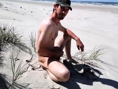 Outdoor Handjob on the Beach with Denis Matern