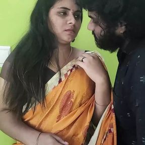 Vaishnavy and Sharun Raj long lip lock part 4, Mallu couple hot lip lock, Lip lock in saree, Saree romance with hot lip lock