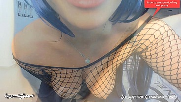HInata cosplay hot big butt babe JOI, giving to you the hottest jerk off instructions while sucking her toy, riding on her toy and fucking her juicy and wet pussy