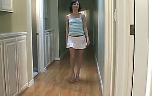 Sierra Sinn is a brunette teen eager to take cock