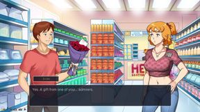 MILFs Plaza Part 19 - My Roommate Masturbates with a Cucumber in the Kitchen - by Eroticgamesnc