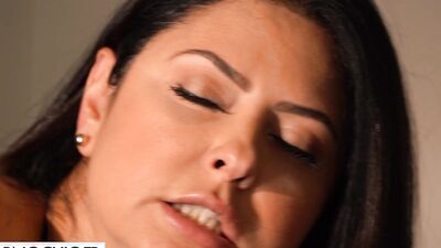 Clea Gaultier & Kristof Cale's bizarre love affair: busty milf with big tits and lingerie gets twisted & milfed
