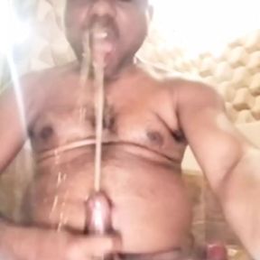 #Indian Pornstar Ravi nd Gigolo boy ravi sex slave own piss drinking nd swallowing