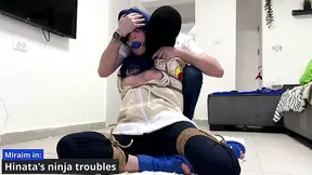 Captured Cosplay Ninja Girl gets GAGGED & F*CKED STIFF