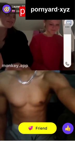 Amateur teen reacts to homemade porn