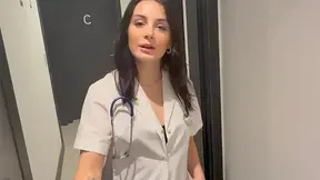 Amateur Latina nurse Almendra Gala gives the horniest patient a rough and