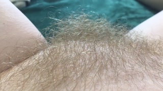 Blonde Hairy Bush ( Sensual Lotuses, Kiki Seraf Solo Pussy Video)