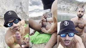 fodendo na lagoa