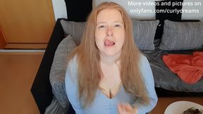 Curly_Dreams What are you doing with my sweet face?