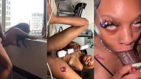 kashofficials blowjob and masturbation compilation