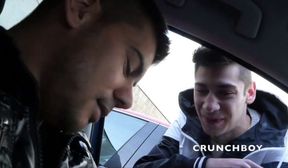 CrunchBoy Curious straight dude fucked deep in Prague Denis Borisov & Mike Davis