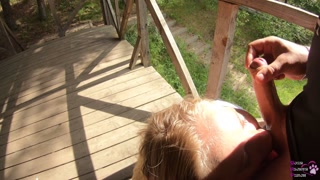 Couple was Caught by a passer-by and Asked her to Film their Public Oral Sex