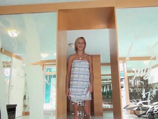 Lustful cougar ready to do a impure pov favour to her younger neighbour