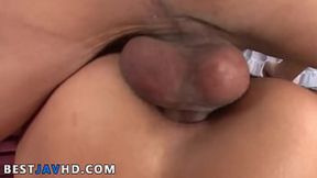 Ema Kisaki enjoys intense Japanese porn with her firm butt&#x1F351; pounded hard!