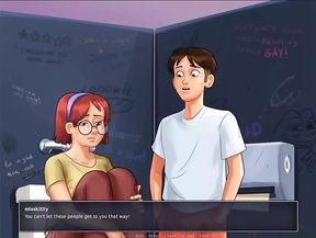 Summertimesaga College Bathroom Encounter Part 7