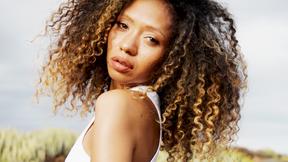 Hot naked ebony chick Jossa Nova shows big ass & whole hot tattooed body