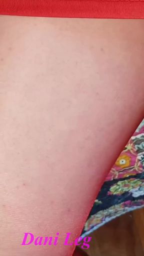 Dani Leg Is the Lady in Red