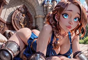 This Hot Young Princess Showed Me Her Treasure Chamber - Ai Generated