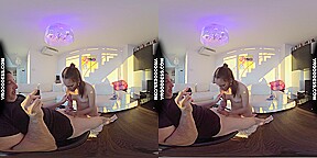 Pretty Teen Rosalina Blowjob Lucky Camera Guy Titjob Sucking Licking Titty Cum