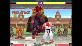 MUGENr18: Street Fighter II Yaoi Duo Engage in Intense Gay Sex Session