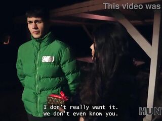 HUNT4K. This angel could be the superlatively good Christmas decoration. Sexy sex with Asandra Dewy & Michael Fly