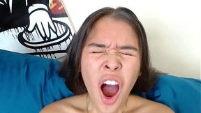 Petite Teen, Vaginal Orgasm When I Touch My Pussy
