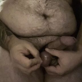 Testicle bondage with piercing play and ejaculation