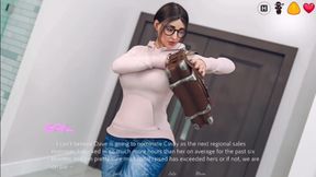 Stepsister Trying to Impress Boss