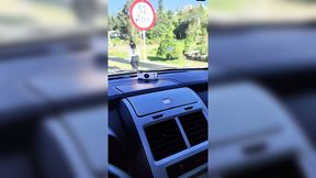 Pick up Pretty Girl - Amateur whore receives picked up on the highway