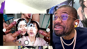 Hardcore Asian Nurse Bukkake, AI Generated