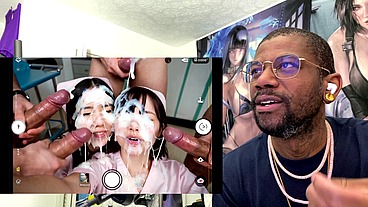Hardcore Asian Nurse Bukkake, AI Generated