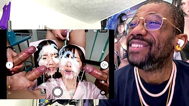 Hardcore Asian Nurse Bukkake, AI Generated