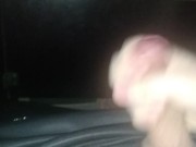 Cumming under the desk so my step brother can't see it