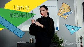 7 Days of Assignments - Week of Obedience