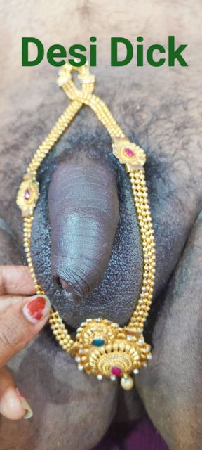 Desi bhabhi made her boyfriend dick beautiful with jewellery