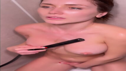 Mary Rock horny babe fucked her brother in the shower