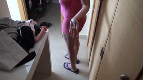 French Arab Girl Gets Her Ass Pounded by a Big Black Cock